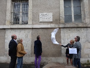 Plaque Louis Moinet à Bourges