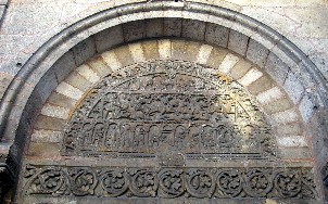Tympan Saint Ursin de Bourges
